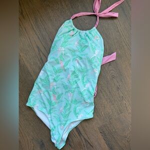 TBBC Beaufort Bonnet Parrot Island Palms Womens Mom Swim XS One Piece